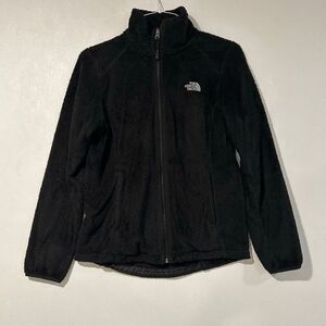 The North Face Women’s Small Black Full Zip Fleece Jacket Soft Cozy Outdoor